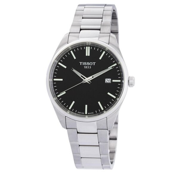 NWT Tissot Fashion Men's Quartz Steel Authentic Watch - Picture 1 of 3
